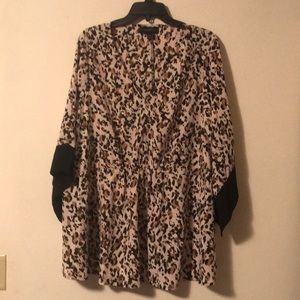 NWOT Animal Print Lane Bryant Size 18/20 Tunic